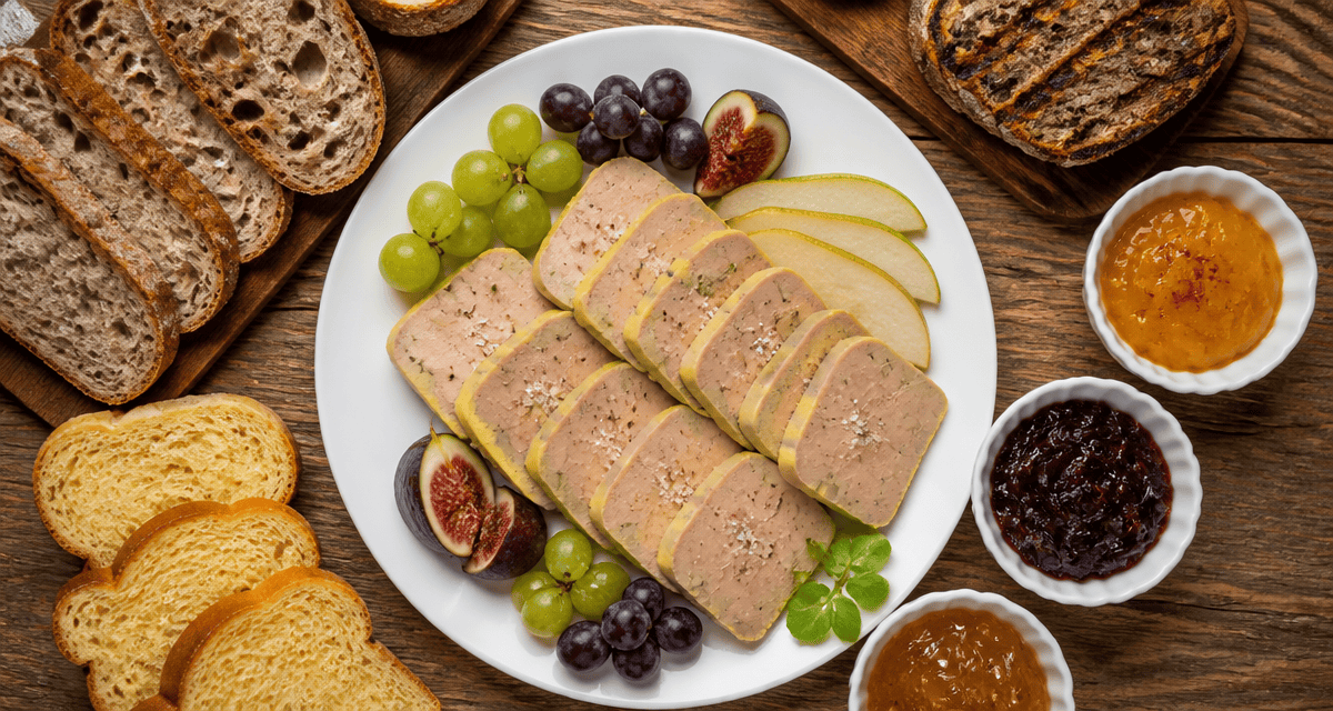 avec quoi servir le foie gras pain chutney fruits