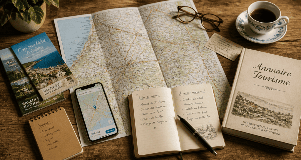 annuaire tourisme sur bureau de voyageur