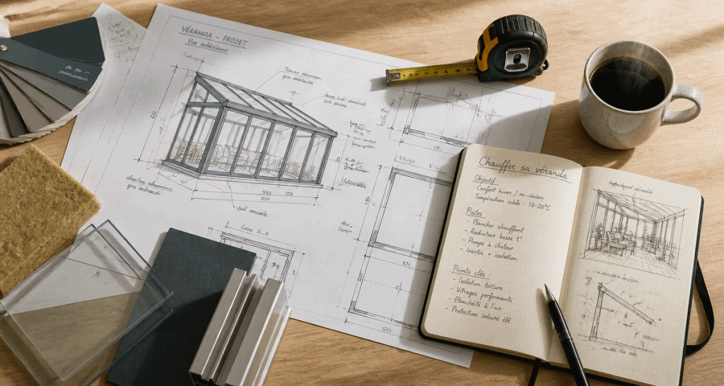 comment chauffer une veranda vue plans et matériaux