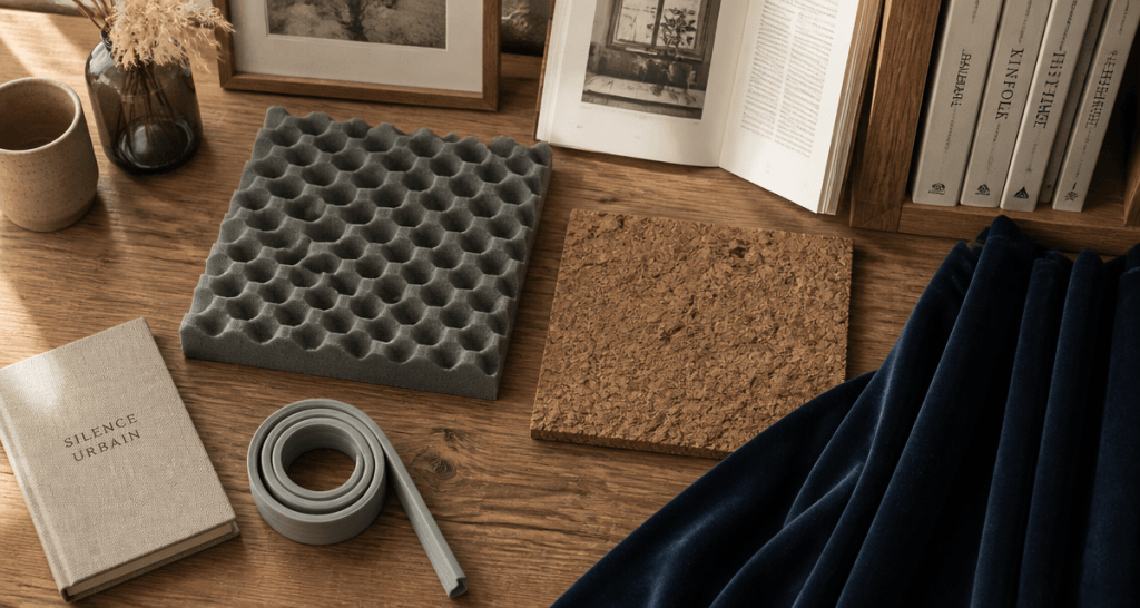 isolation phonique mur chambre sans travaux matériaux réversibles