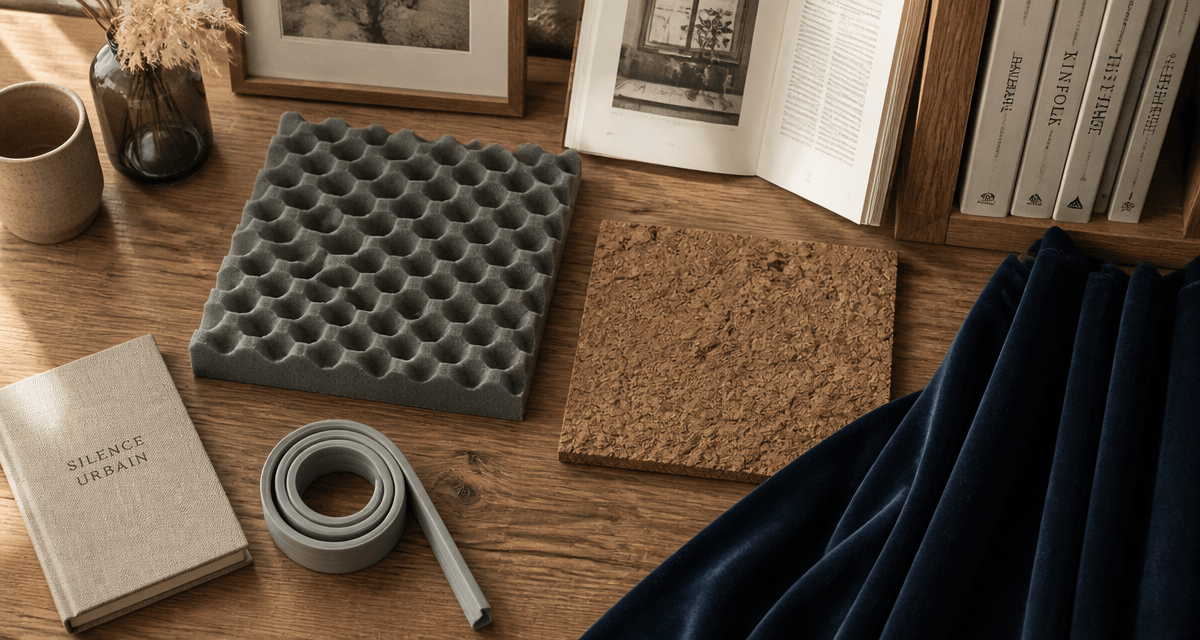isolation phonique mur chambre sans travaux matériaux réversibles
