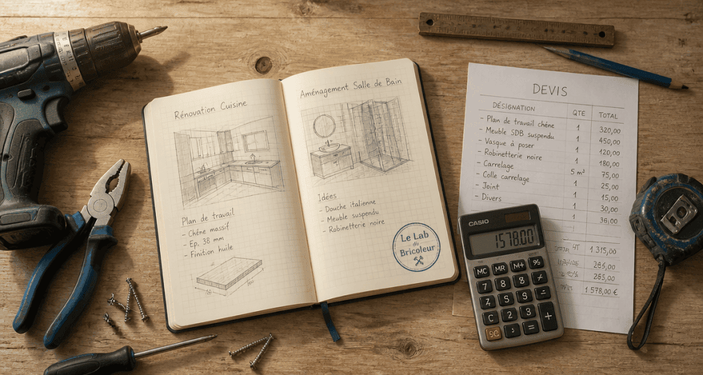 lelabdubricoleur formation bricolage prix outils carnet