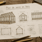 plan serre en bois pdf gratuit avec outils de menuiserie