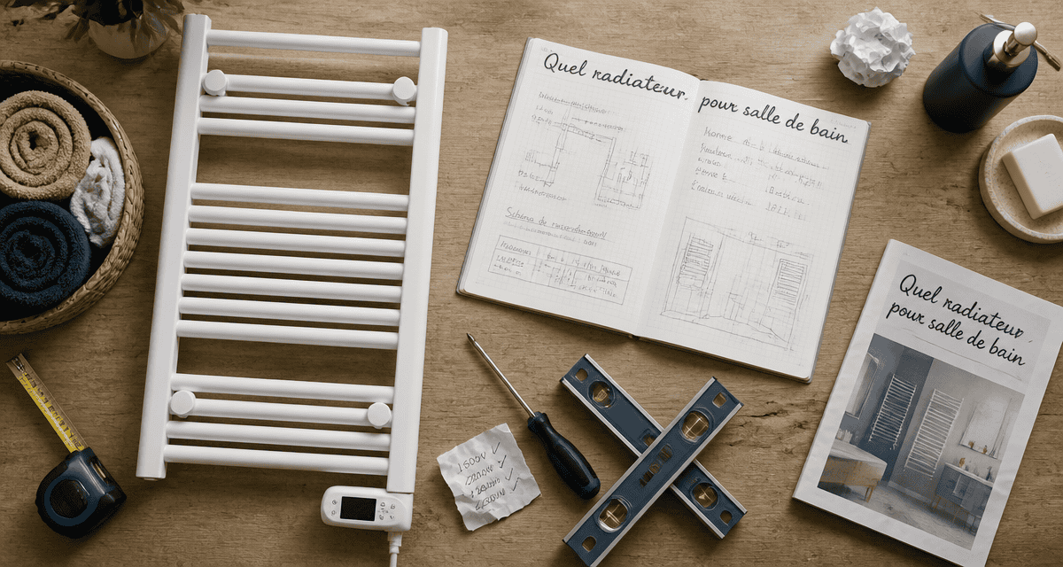 quel radiateur pour salle de bain sur plan de travail