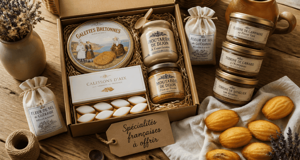 spécialités françaises à offrir coffret gourmand