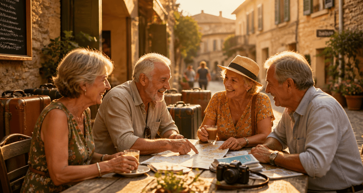 voyages organisés pour personnes seules 60 ans seniors café
