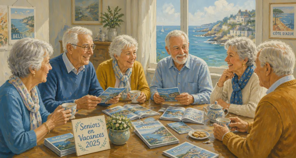 ancv seniors en vacances destinations 2025 groupe seniors salon