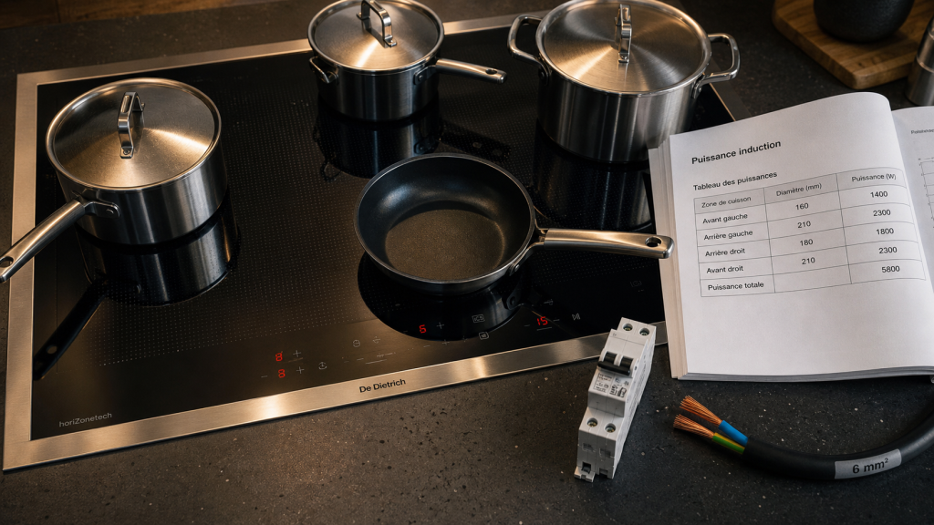 Plaque à induction : quelle puissance choisir pour cuisiner efficacement