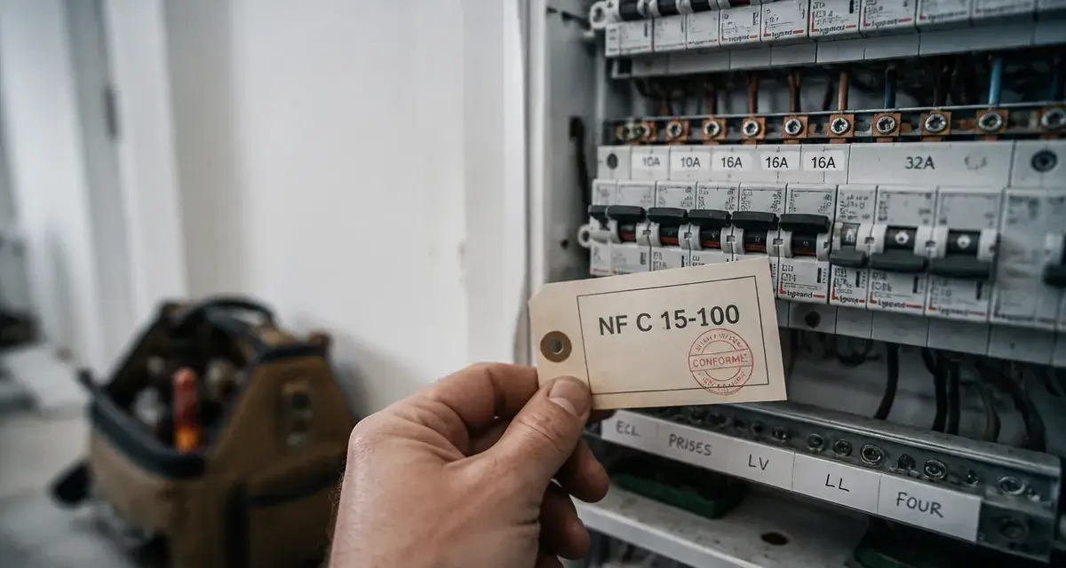 Quel disjoncteur pour quel appareil ? Disjoncteurs NF C 15-100 dans un tableau électrique