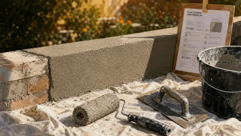 Crépi muret extérieur : choisir le bon grain, préparer le support et éviter les fissures