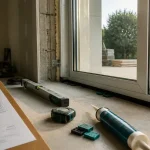 Installation baie vitree : pose précise, calage et étanchéité
