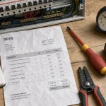 Taux horaire electricien 35 € à 95 € et frais à vérifier