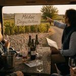 Bordeaux journée balade gourmande et vignobles du médoc : minivan et dégustation