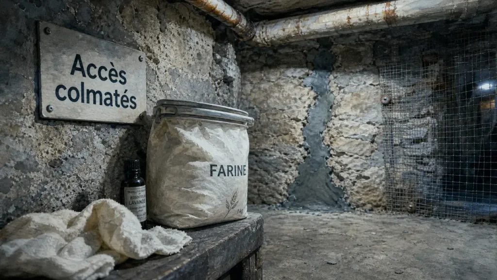 Comment éloigner des rats : accès colmatés et odeurs fortes, cave et grille près d’une conduite