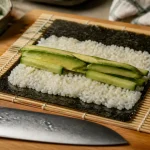 Comment faire des sushi : riz vinaigré et feuille de nori