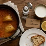 Comment rattraper un plat trop salé : bouillon et pommes de terre, sel à rattraper