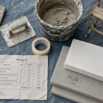 Crépi prix m2 : chantier projeté avec isolation