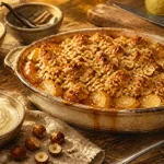 Dessert d automne crumble pommes poires noisettes
