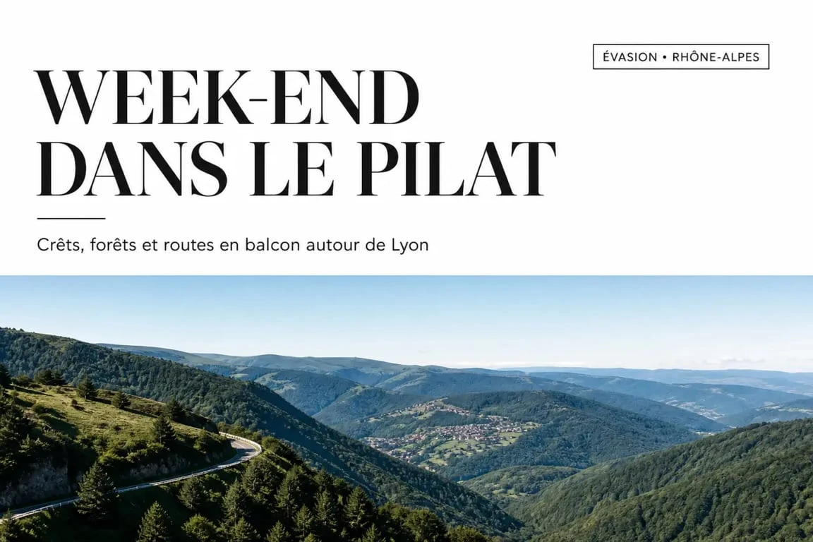 Week end autour de Lyon dans le Pilat