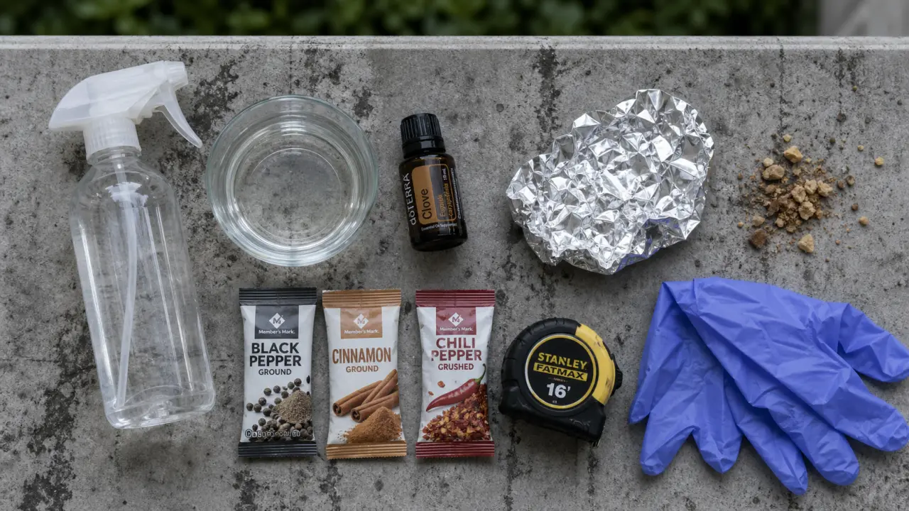 Recette de grand mere pour faire fuir les pigeons sur balcon : vaporisateur vinaigre et gants