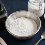 Recette sucre glace maison : sucre en poudre fine et fécule