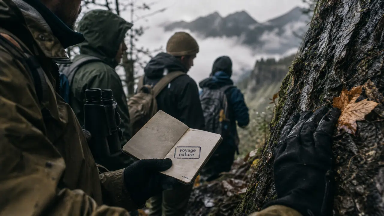 Voyage nature : petit groupe rando guidée dans les Pyrénées, sous-bois