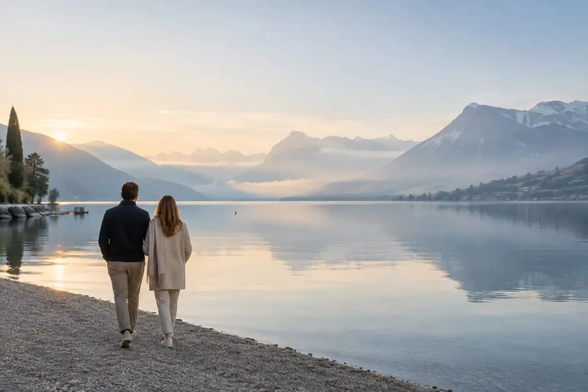Week-end en amoureux à 2h de Lyon au bord du lac d’Annecy