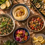 Idée accompagnement barbecue : assiette fraîche grillée facile