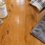 Parquet nettoyage : microfibre pour parquet vitrifié, essorée