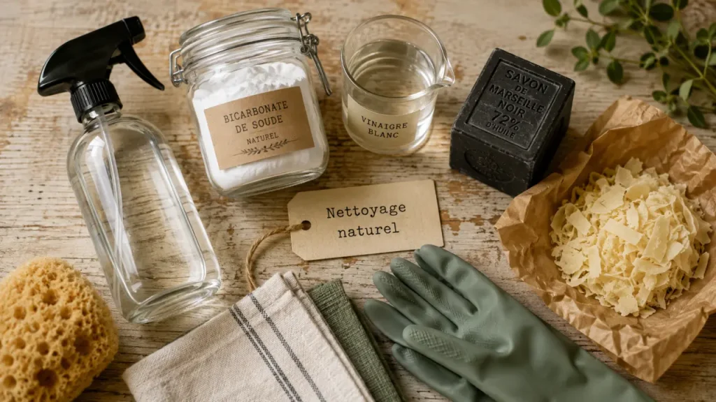 Produit d’entretien maison naturel : quels ingrédients choisir selon chaque usage ?